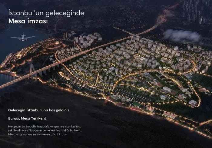 Mesa Yenikent — apartments in Başakşehir, Istanbul — Architectural rendering