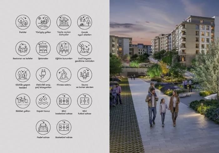 Mesa Yenikent — شقق في باشاك شهير، إسطنبول — التصميم الداخلي 1